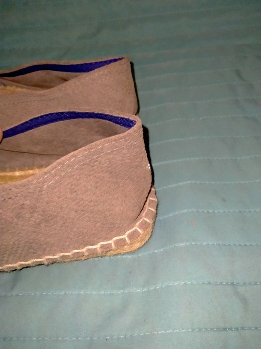 Buty męskie MANGO espadryle r.45 skóra