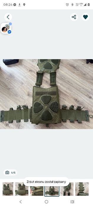 Kamizelka plate carrier