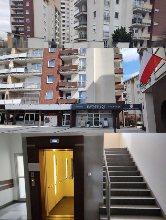 Duży pokój na wynajem, Katowicka, ATANER, loggia, klimatyzacja