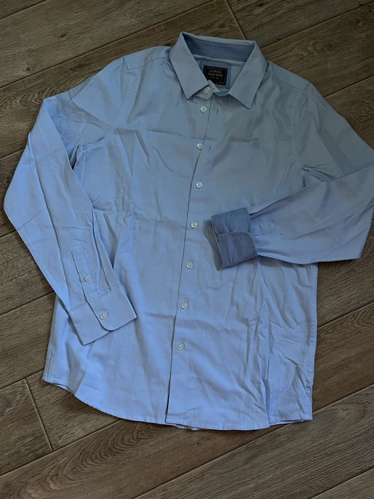 Новая рубашка с длинным рукавом р.164