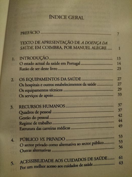 A doença da saude