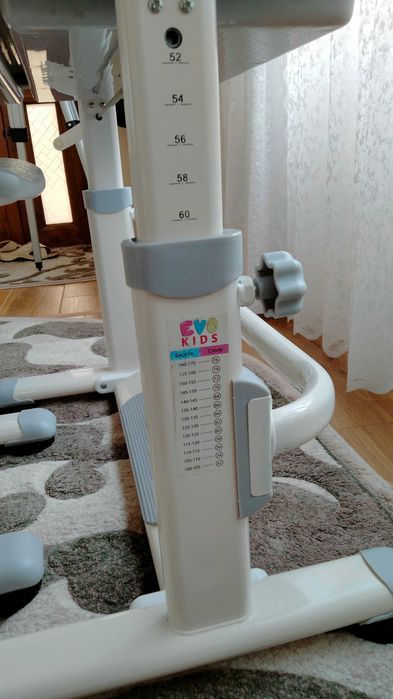 Парта-трансформер та стілець Evo-Kids + подушка (Нюанс з ручкою)