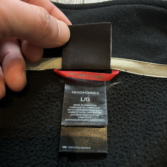 Czarna męska kurtka polarowa The North Face