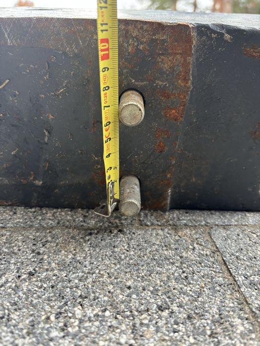 Mocowanie do obiążników kubota M5112/11