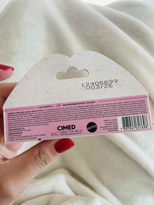 Gloss Barbie crystal hidratante labial