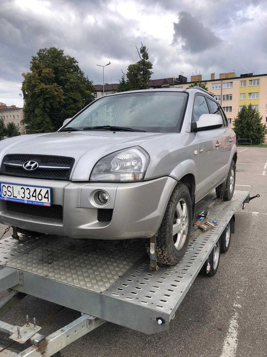HYUNDAI TUCSON AUTO DLA MYŚLIWEGO idealne w łowisko, opony terenowe napęd 4x4, hak, lpg