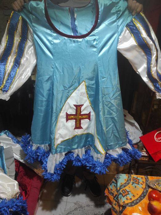 Vestido de marcha ou carnaval