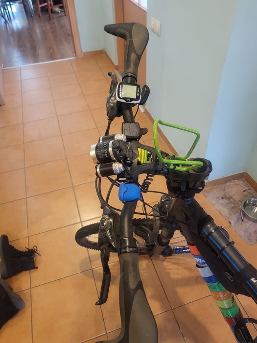 Rower trekingowy Merida z wyposazeniem