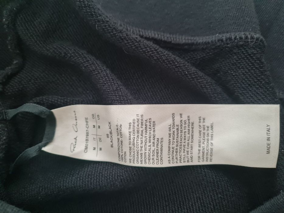 Rick Owens x Champion logo-imbroidered pullover sweatshirt: 7 580