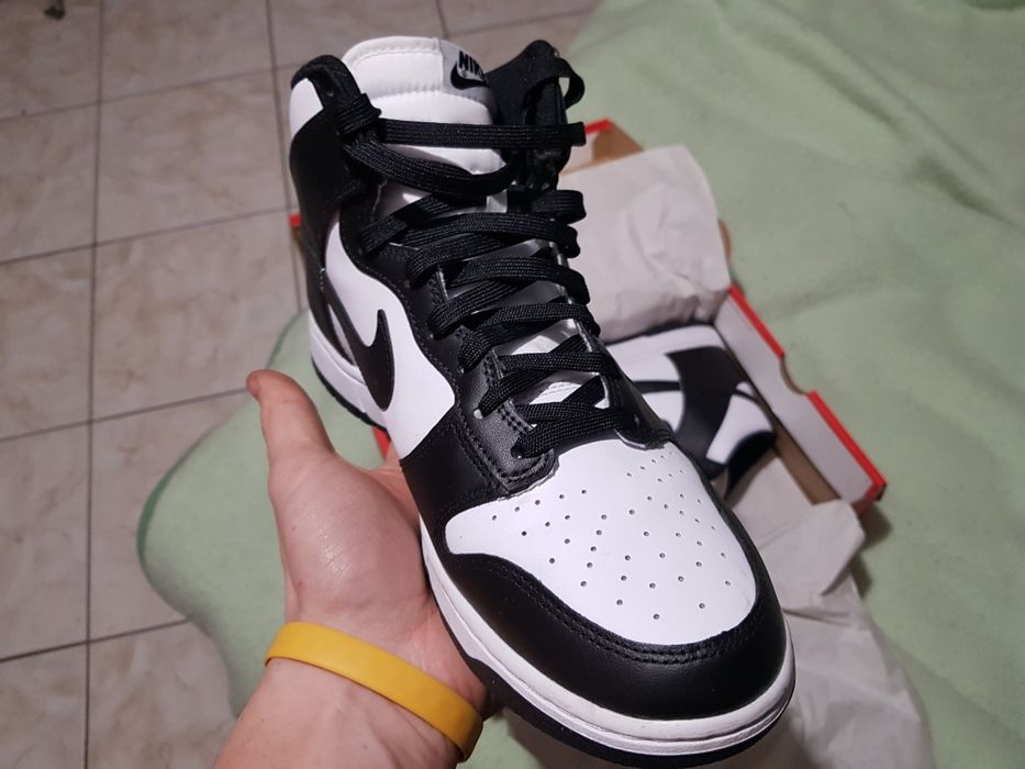 Nike dunk high panda r.43, 9.5us