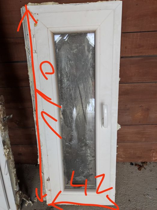 Okna z rozbiórki