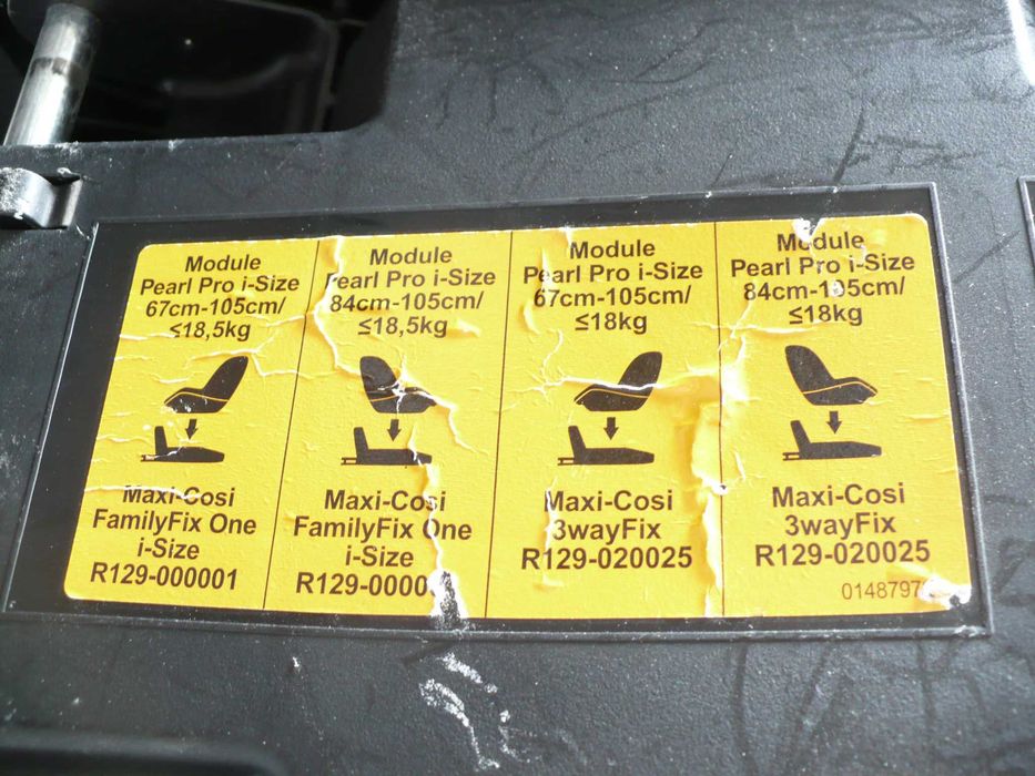 Fotelik Maxi Cosi Pro i size do 18 kg