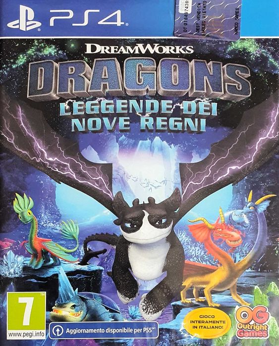 Dragons Legends of The Nine Realms PL Playstation 4 PS4 PS5 Nowa