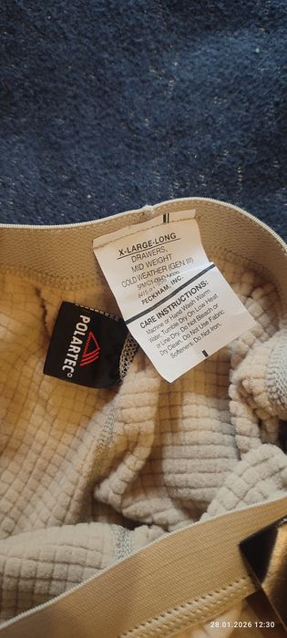 Термобілизна Polartec  XL LONG армії США