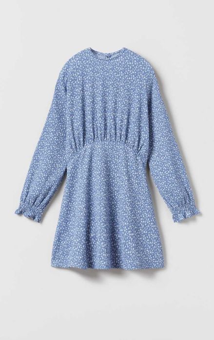 Сукня ZARA тепле плаття в смужку рубчик платтячко плаття світшот h&m