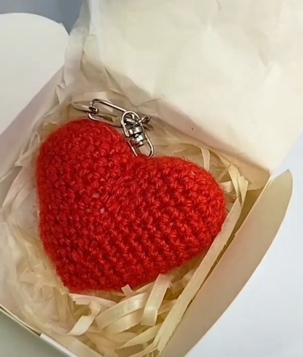 Брелок "серце" (ручна робота)