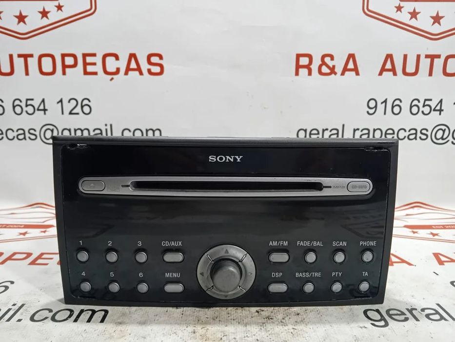 Auto Rádio Sony 4M5T – 18C815 – BK Ford Focus II C-Max Original