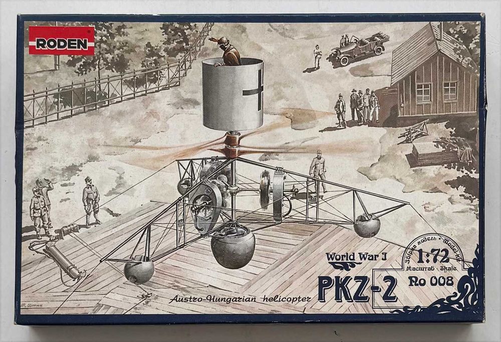 Roden_PKZ-2. Esc.1:72. Completo e como novo.
