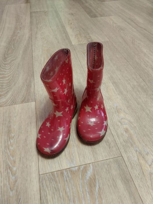 Сапоги резиновые,сапожки гумові чоботи 24 размер 15см стелька