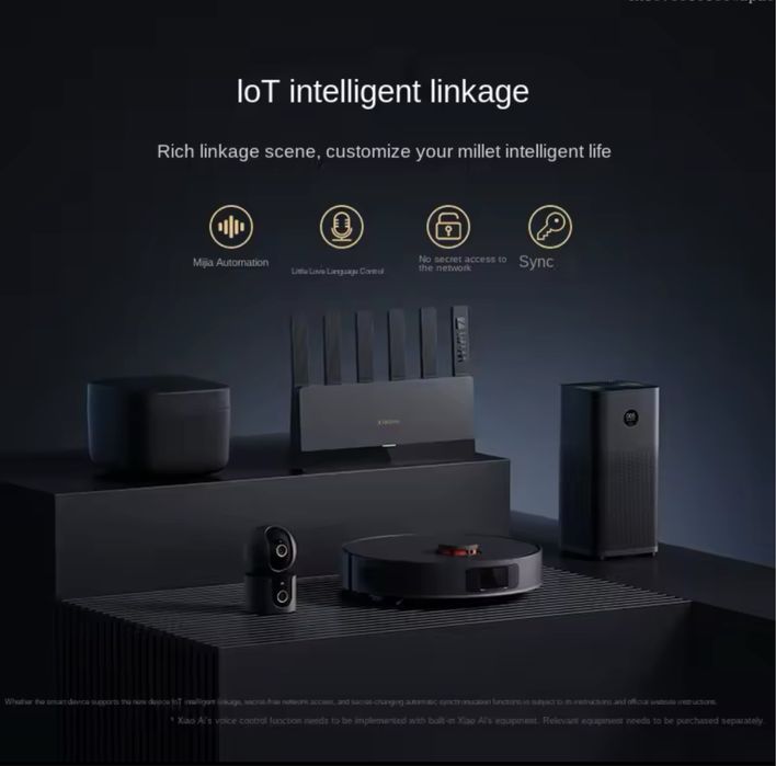 Роутер Xiaomi Mijia Router BE6500 Wifi 7, xiaomi be6500