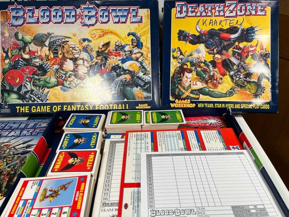 Bloodbowl 3ed + Deathzone + Orcland Raiders + Star Players