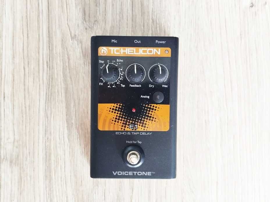 TC Helicon VoiceTone E1 Echo & Tap Delay