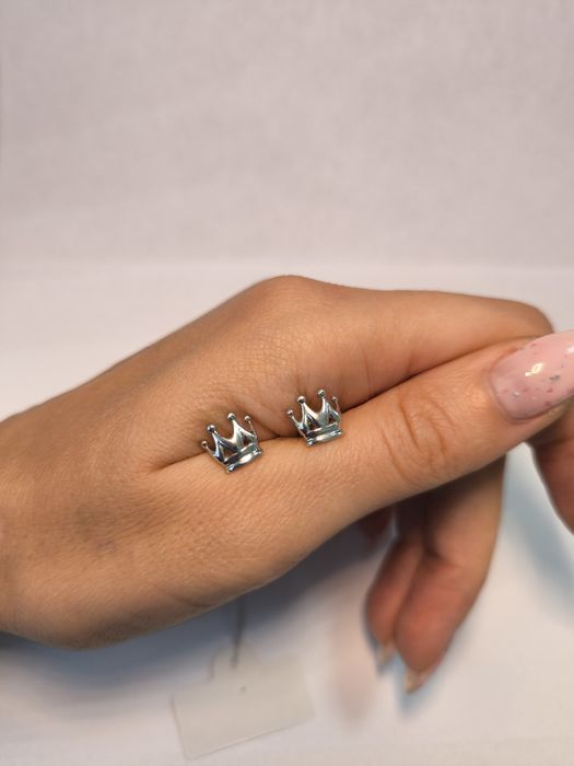 Серьги золотые пусеты - гвоздики. Вес 2.04