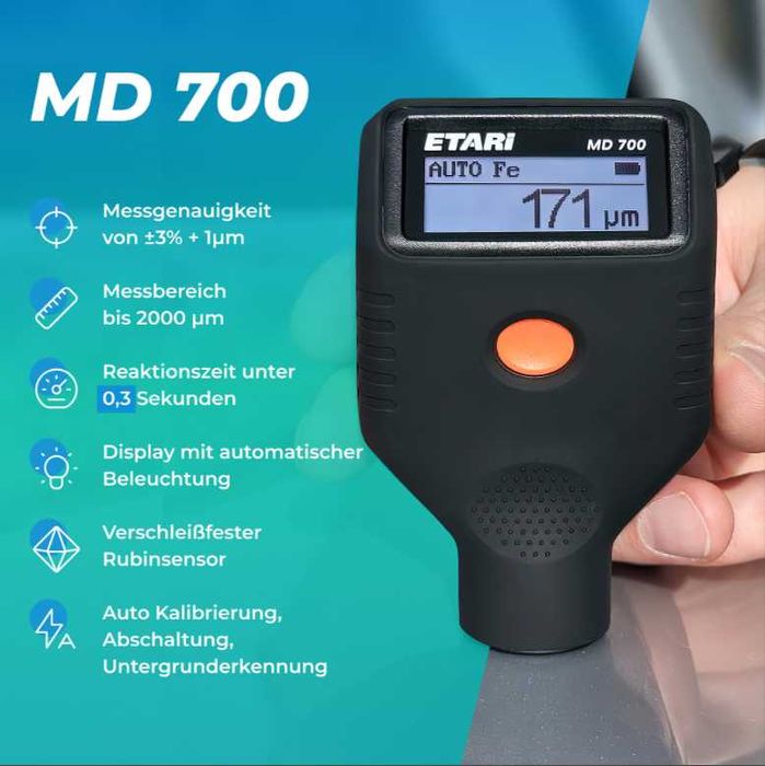 Товщиномір Etari MD 700 Луцьк толщиномер товщиноміри толщиномеры сто