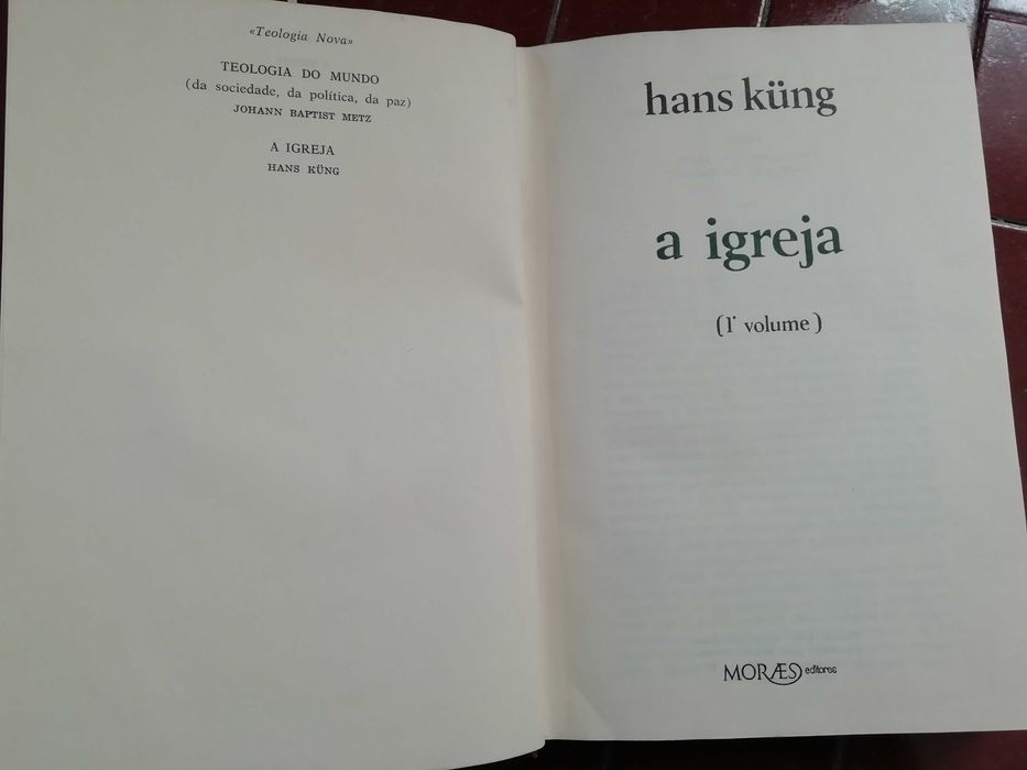 A igreja (2 volumes) – Hans Küng