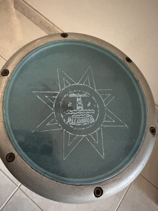 3 Djembe metal e barro