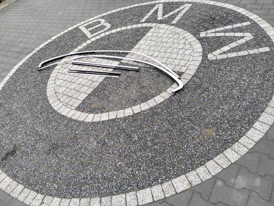 BMW E46 coupe listwy chrom chromline