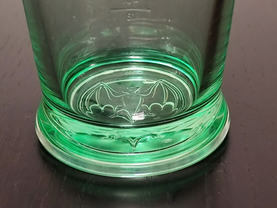 Lote de 8 Copos de Vidro - Bacardi (Novos)