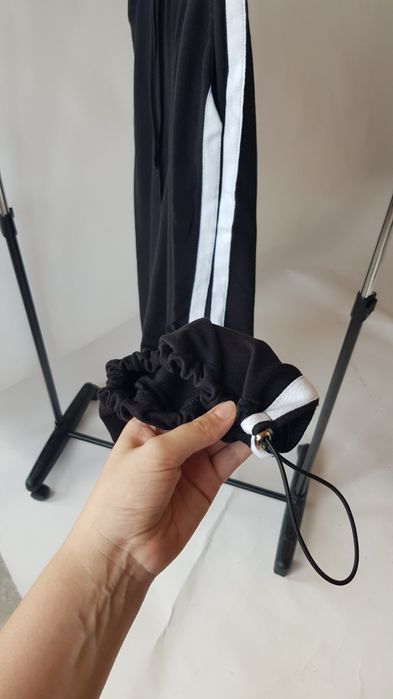 Спортивні широкі штани з лампасами y2k у2к