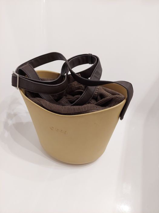 Obag basket musztardowa