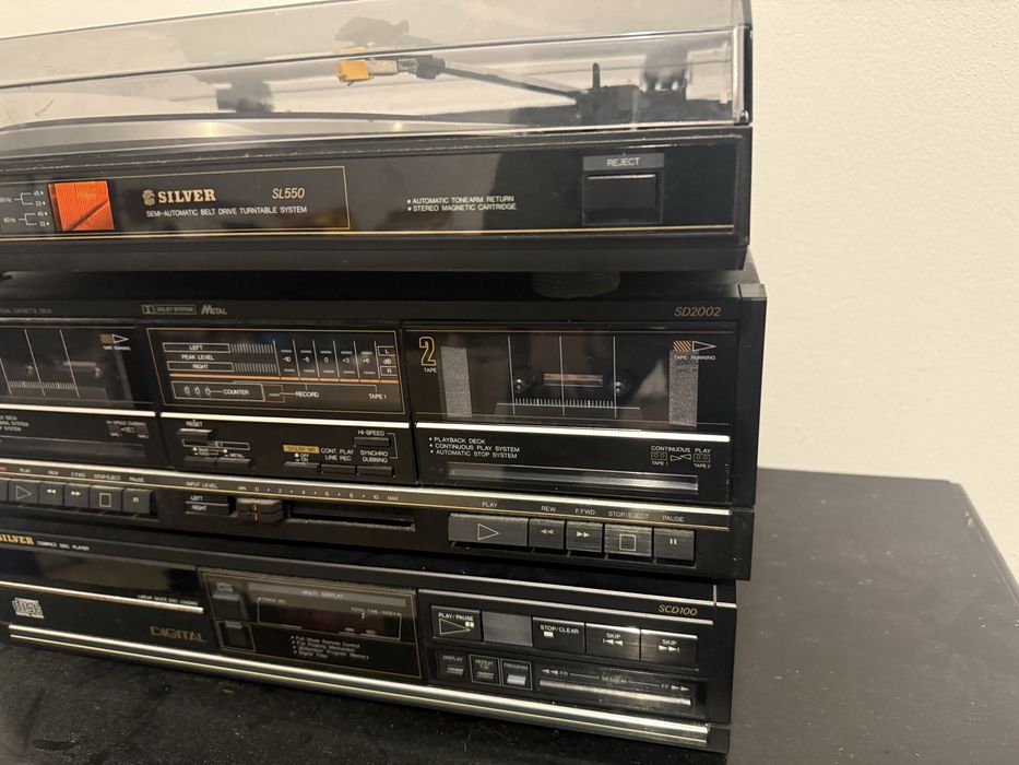 Vendo aparelhagem Silver Vintage