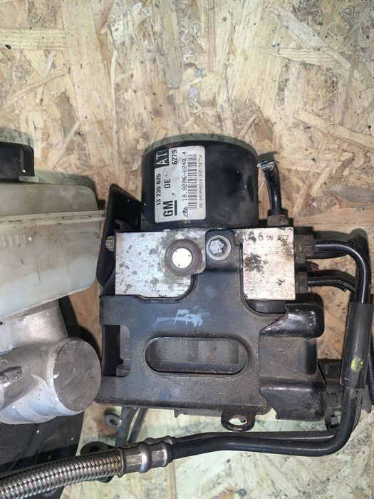 Блок abs вакуум циліндр opel zafira b astra H шрот!
