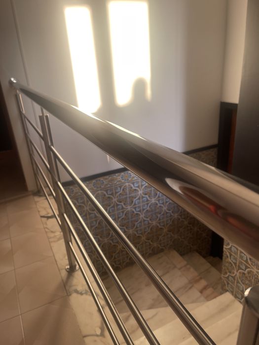 Varão em inox para divisão