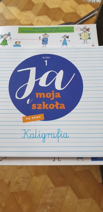 Pomyśl i rozwiąż oraz kaligrafia kl.1