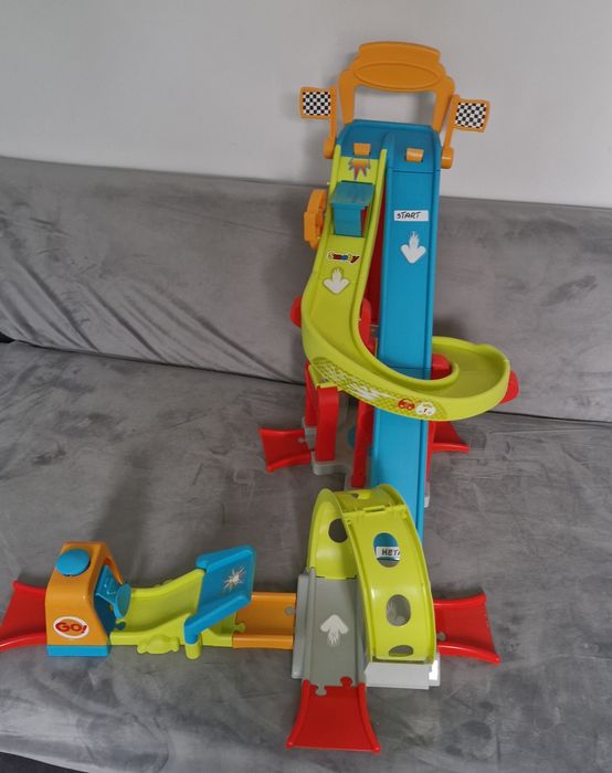 Tor samochodowy skocznia Smoby Vroom Planet Mega Jump