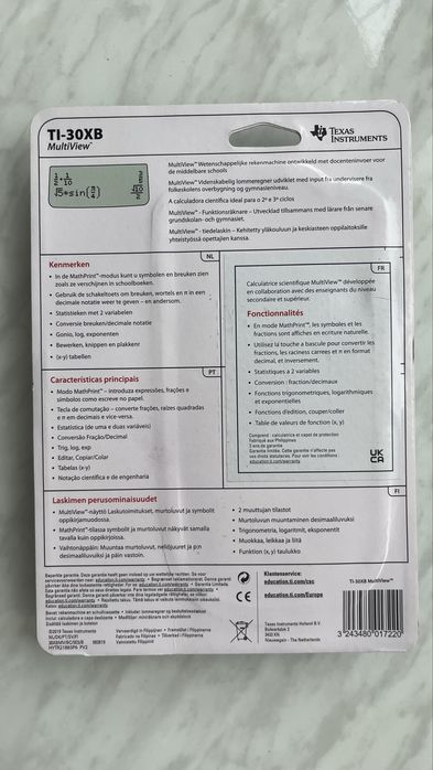 Калькулятор Texas Instruments