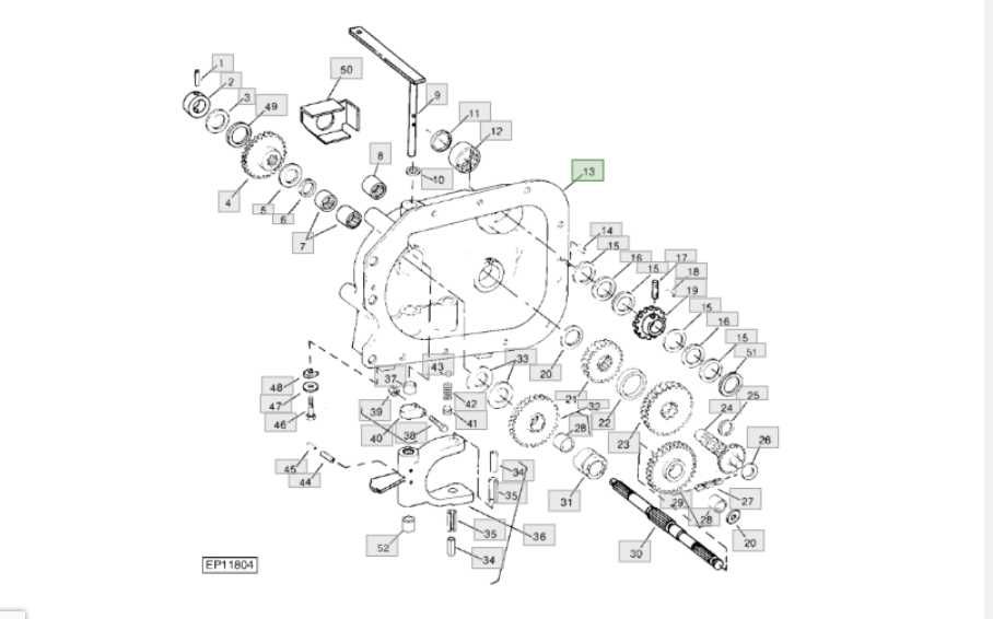 Części Sieczkarni John Deere 5200,5440,5460,5720,5730,5820,5830 Przekladnia długości sieczki AE39768,E66613,E66616,AE35505,AE39971,E71361,E64810,