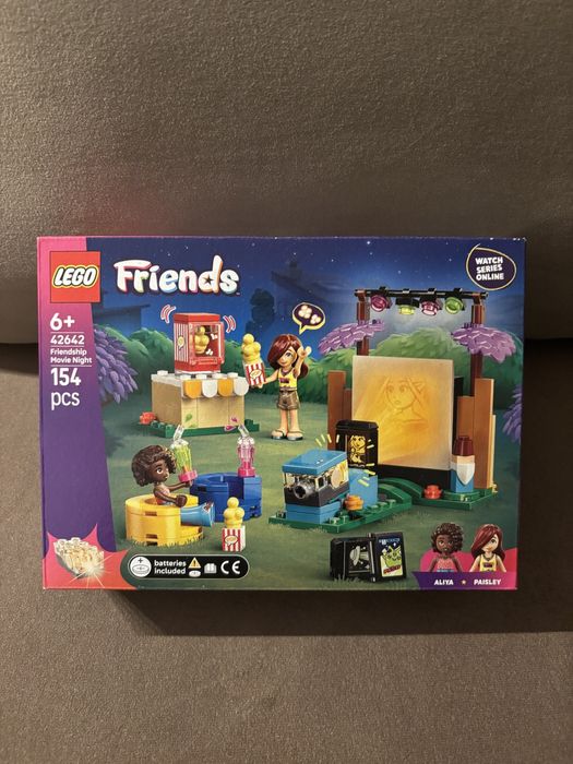 Zestaw Lego Friends filmowy maraton przyjaciółek, 42642,   nowy
