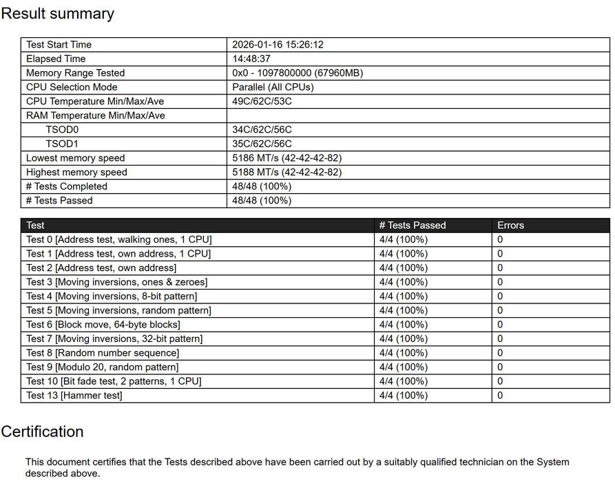 Crucial 64GB (2x32GB) SO-DIMM DDR5 5600 MHz (CT32G56C46S5.M16D1)