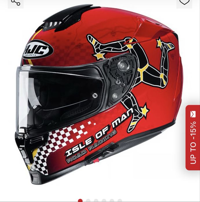 Capacete Hjc rpah 70 isle of man