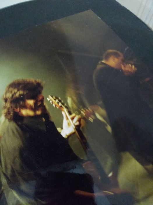 2 Fotos 30x20 Originais Zé Pedro Xutos Paulo Gonzo 2006 palco únicas