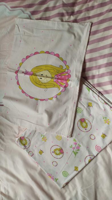 pościel dziecięca z księżniczką