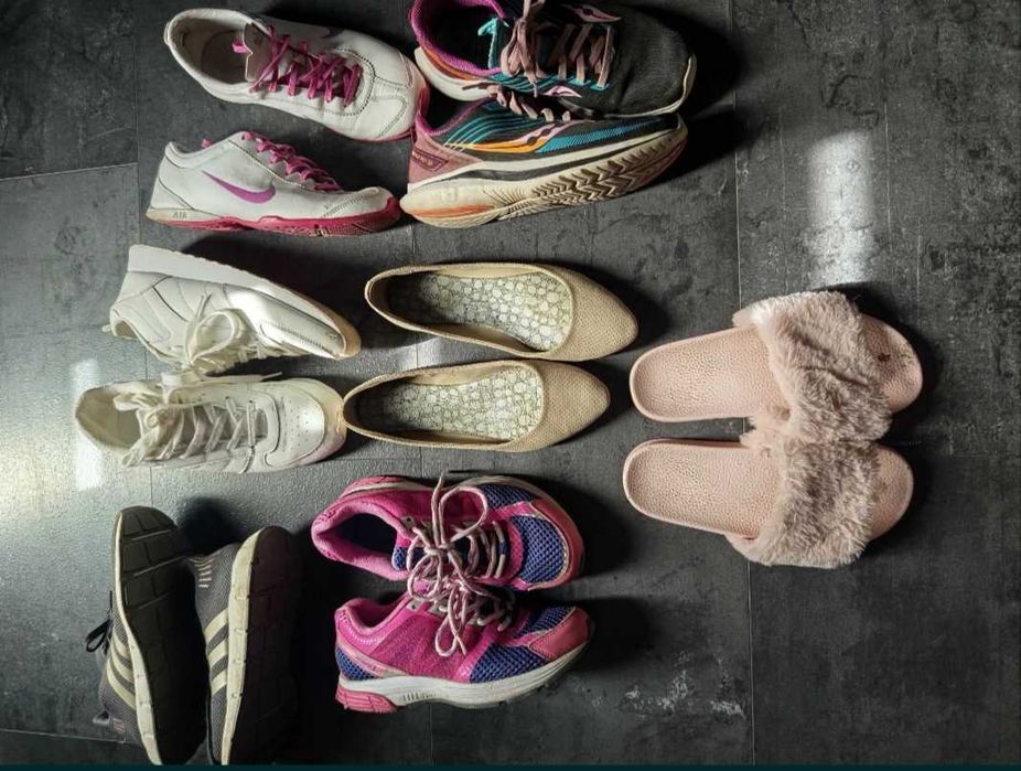 Zestaw 10 par buty damskie rozmiar 38, Adidas,Nike