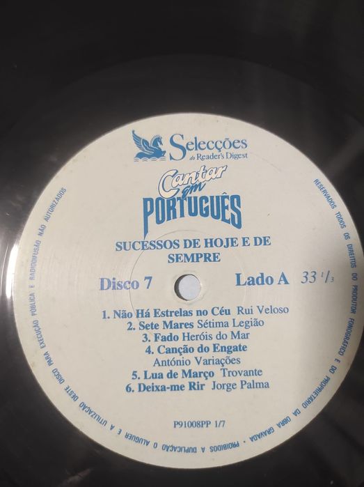 LP Cantar em Português vinil