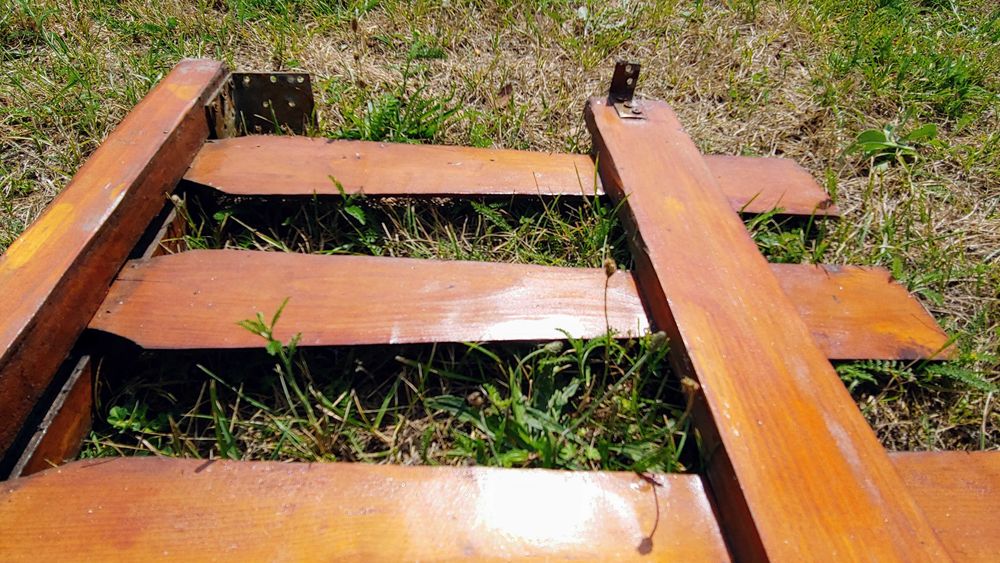 Balustrada z drewna - 3 szt.
