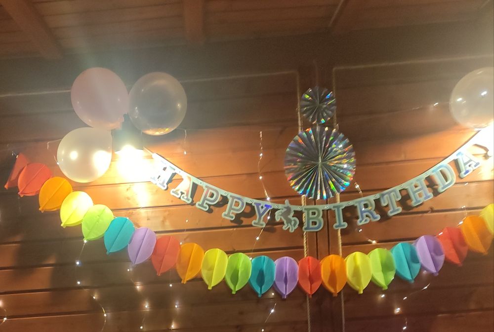 Balony na osiemnastkę +koło